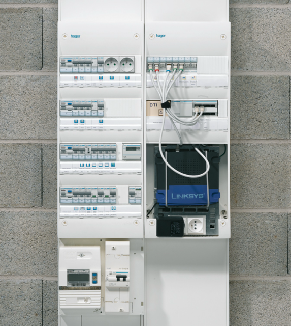 Remplacement tableau hager